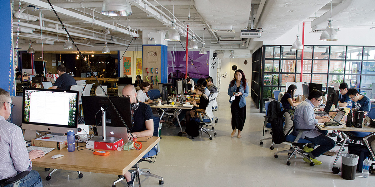Changing Times for Co-working Spaces<br/>共享工作空間的變革時代